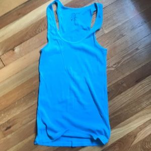 American Eagle Outfitters Tops - AE Blue Boyfriend Tank Sz L American Eagle Outfitters Tops - AE Blue Boyfriend Tank Sz L